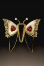 Pin/Pendant: "Fringed Butterfly"