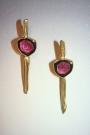 Bicolor Tourmaline Earrings