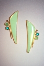 Chrysoprase Earrings