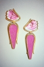 Pink Flamingo Earrings