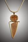 Graphic Agate Pendant