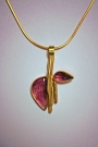 Pink Tourmaline Pendant