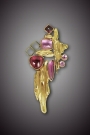 Tourmaline pin